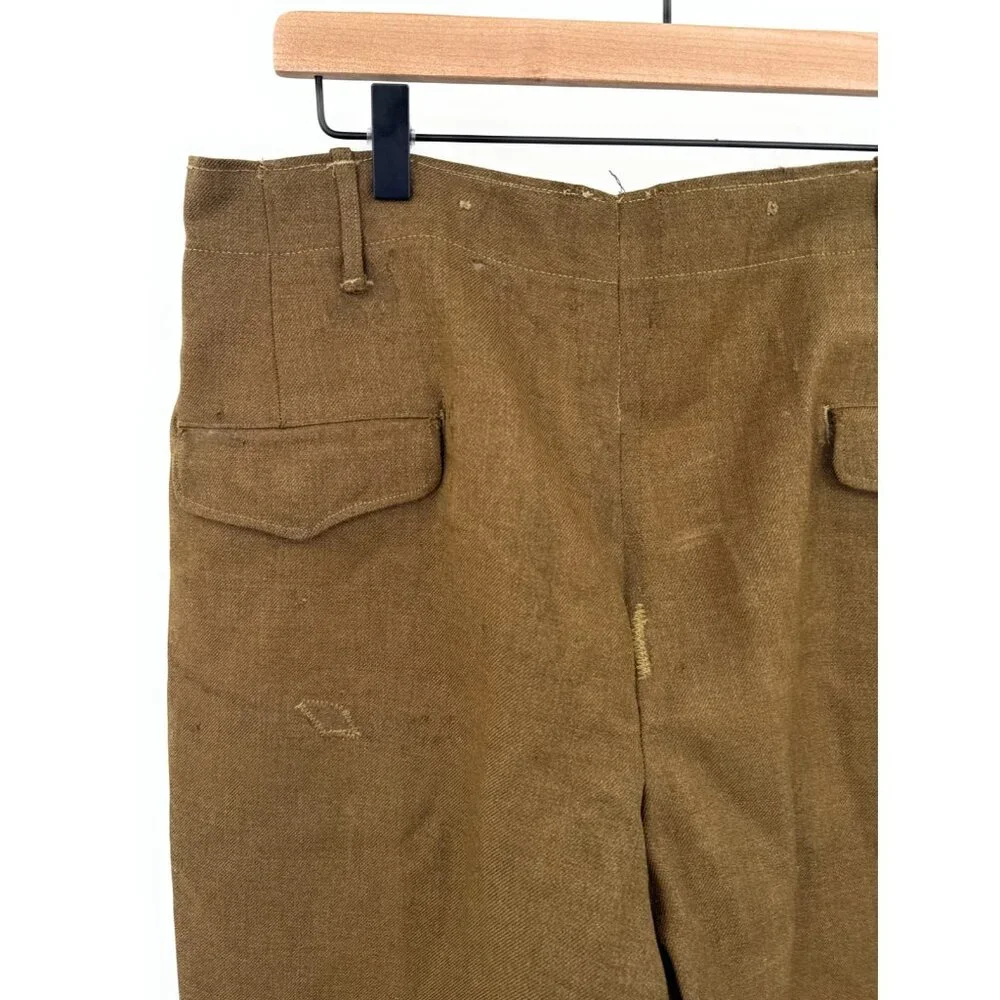 WWII WW2 M1941 Kersey Wool Lined Field Pants Tanker Sz‎ 32x33 1942 Trousers